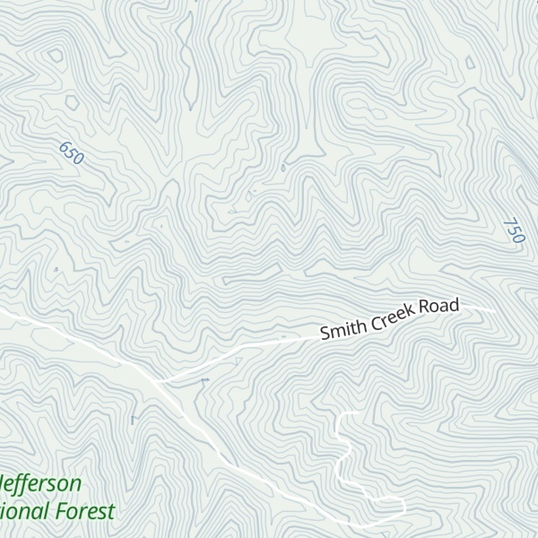 Map of Barn Ridge