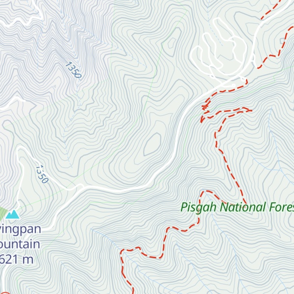 Map of Big Bald