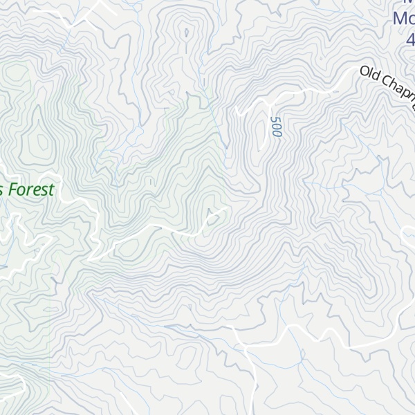 Map of Odle Mountain