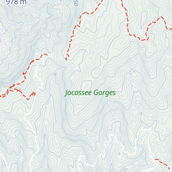 Map of Rock Mountain