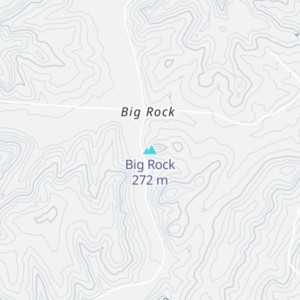 Map of Big Rock