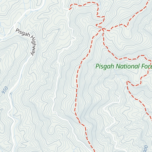 Map of Buckwheat Knob