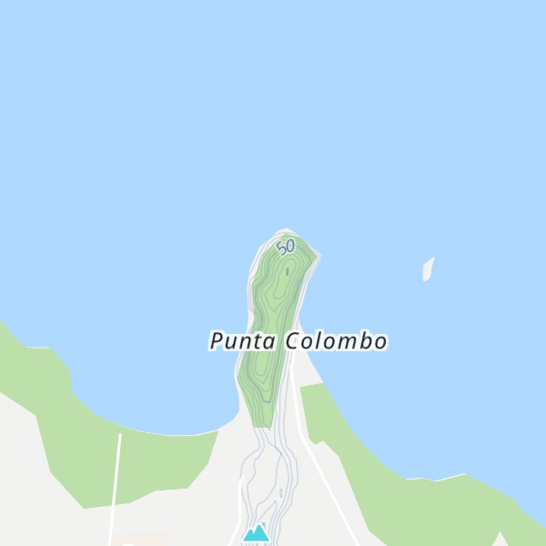 Map of Punta Colombo