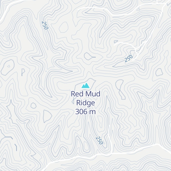 Map of Red Mud Ridge