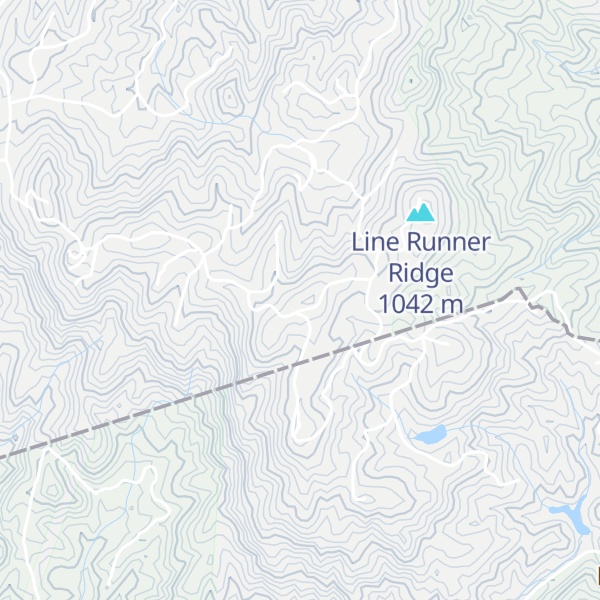 Map of Indian Camp Mountain