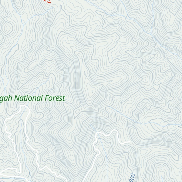 Map of Kagle Mountain
