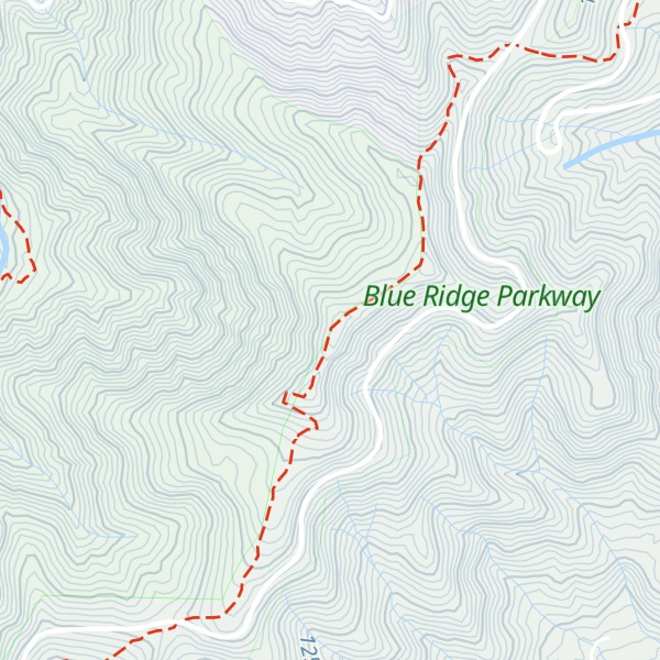 Map of Green Knob