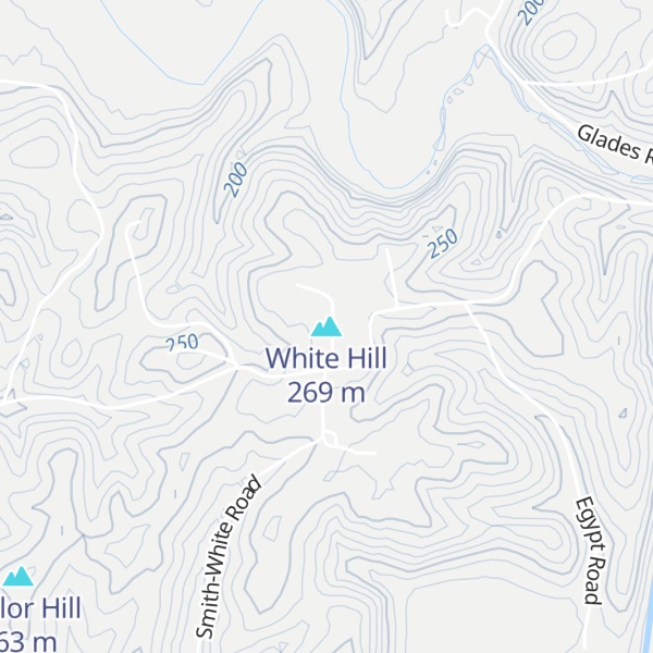 Map of White Hill