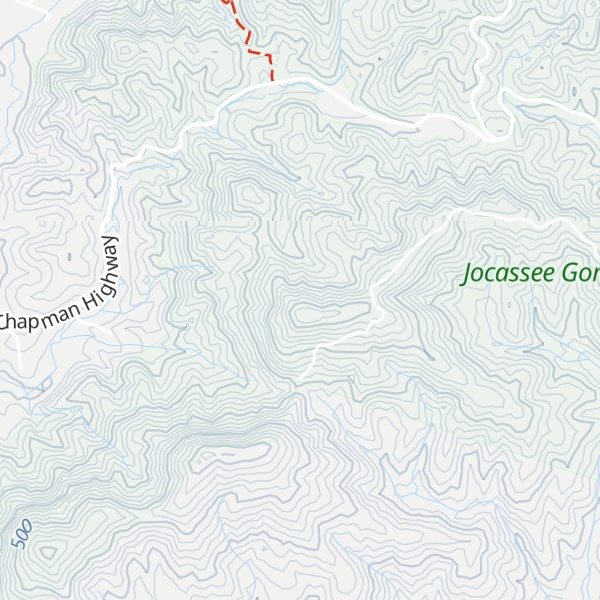 Map of Sharp Top Mountain