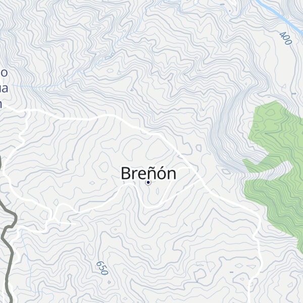 Map of Alto Breñón