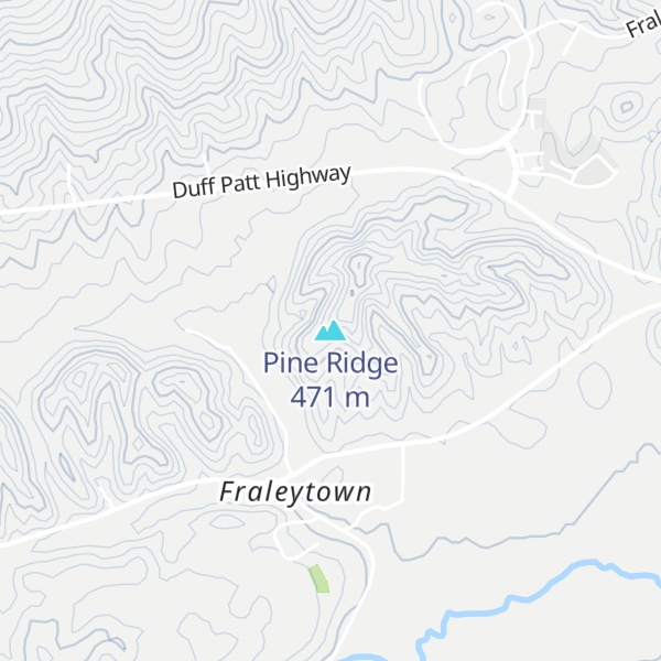 Map of Pine Ridge