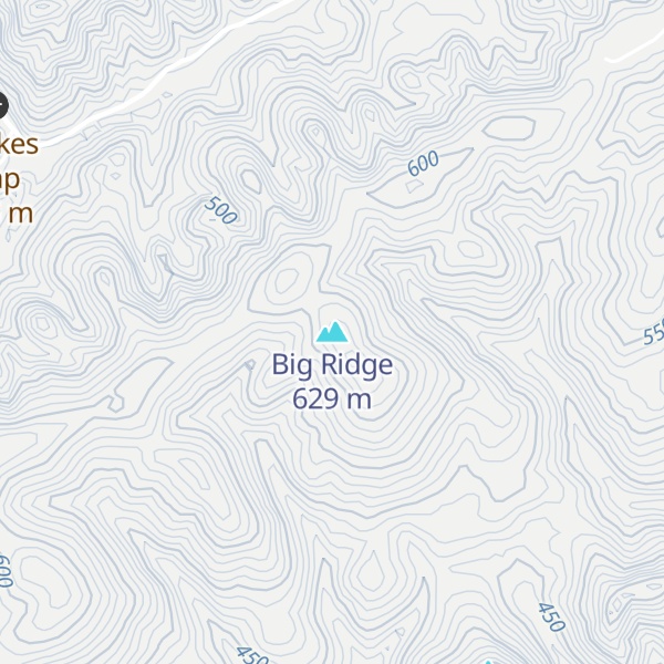 Map of Big Ridge