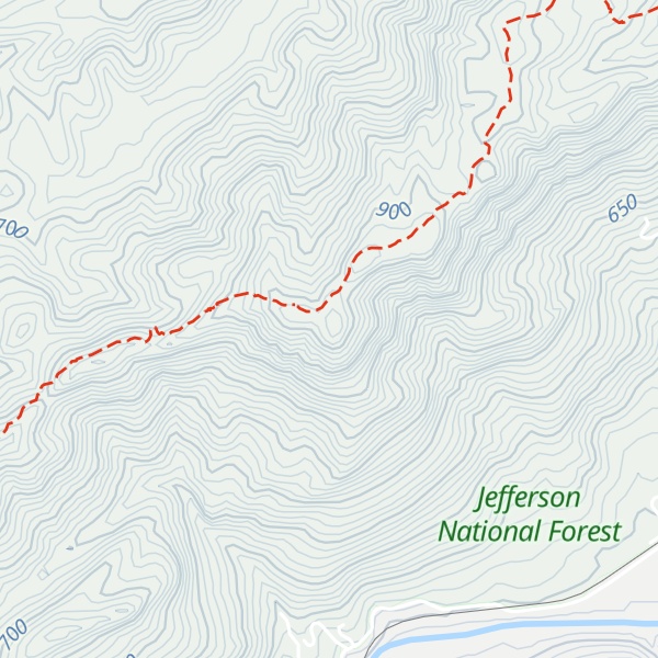 Map of High Butte