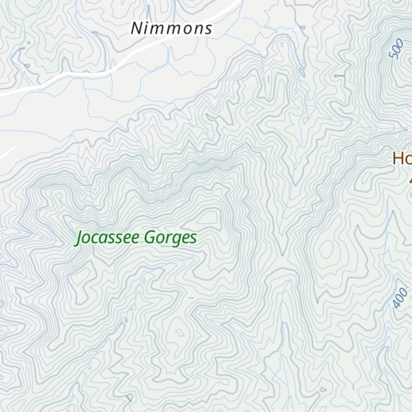 Map of Wadakoe Mountain