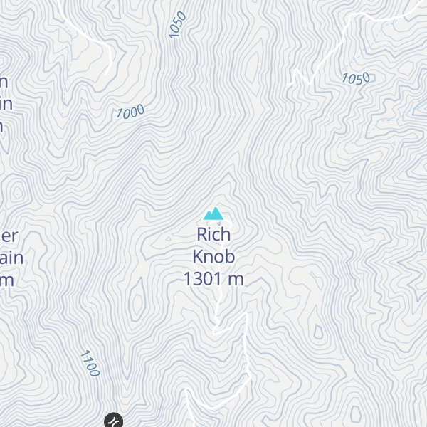 Map of Rich Knob