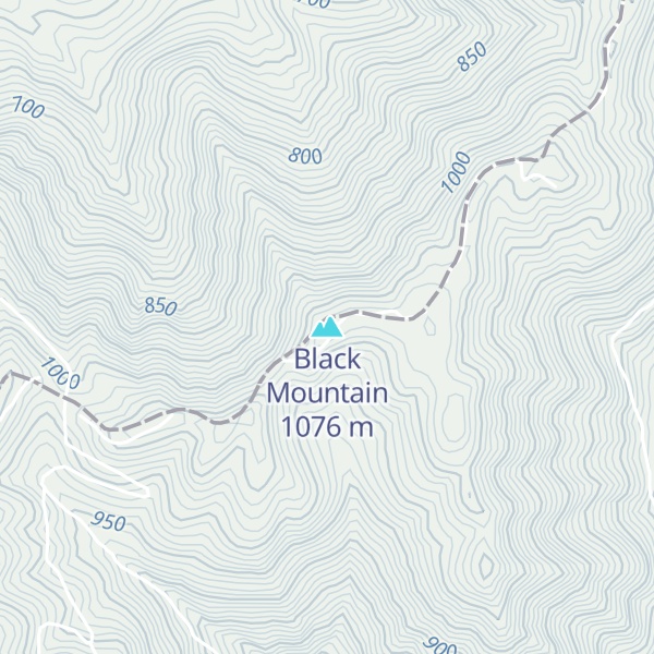 Map of Black Mountain