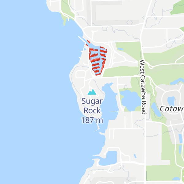 Map of Sugar Rock