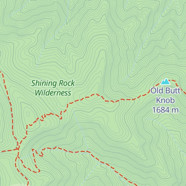 Map of Dog Loser Knob