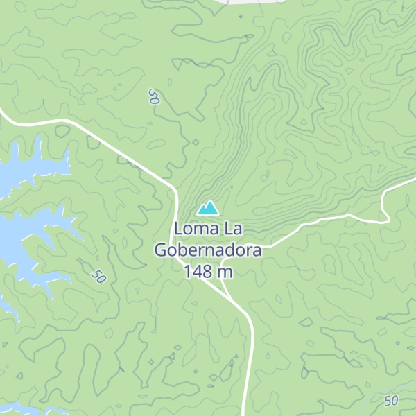 Map of Loma La Gobernadora