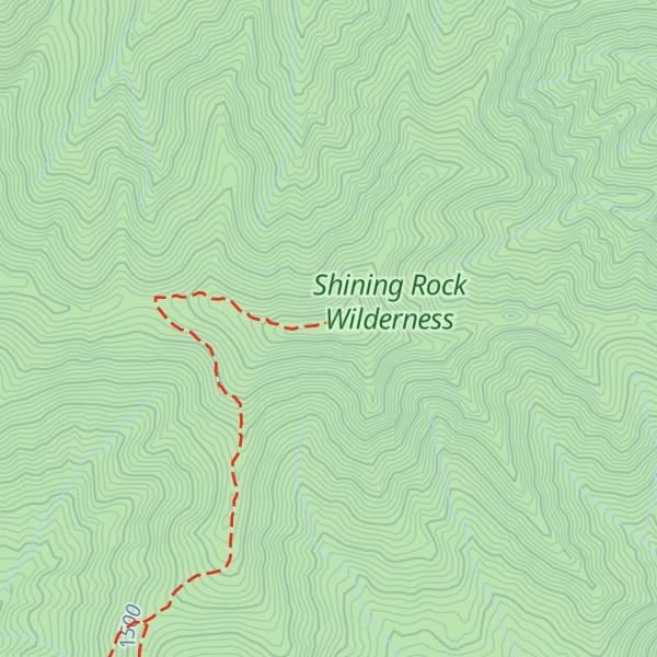 Map of Cold Mountain