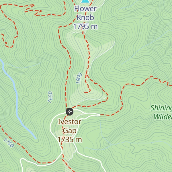 Map of Grassy Cove Top