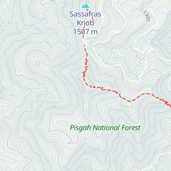 Map of Pilot Mountain