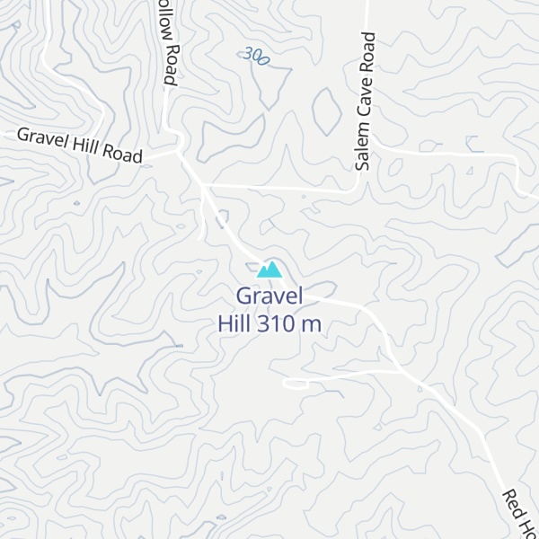 Map of Gravel Hill
