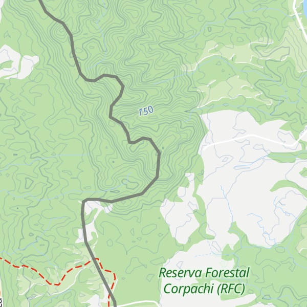 Map of Cerro Yin
