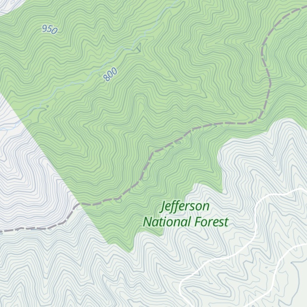 Map of Potato Hill