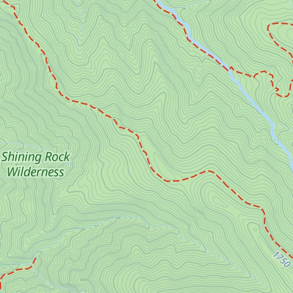Map of Fire Scald Ridge
