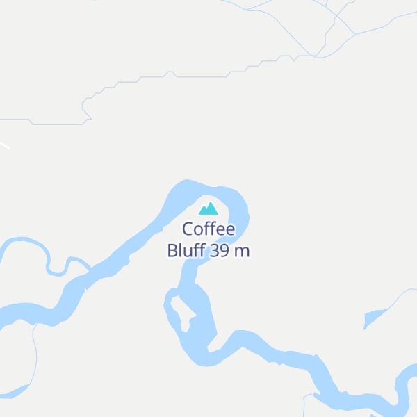 Map of Coffee Bluff