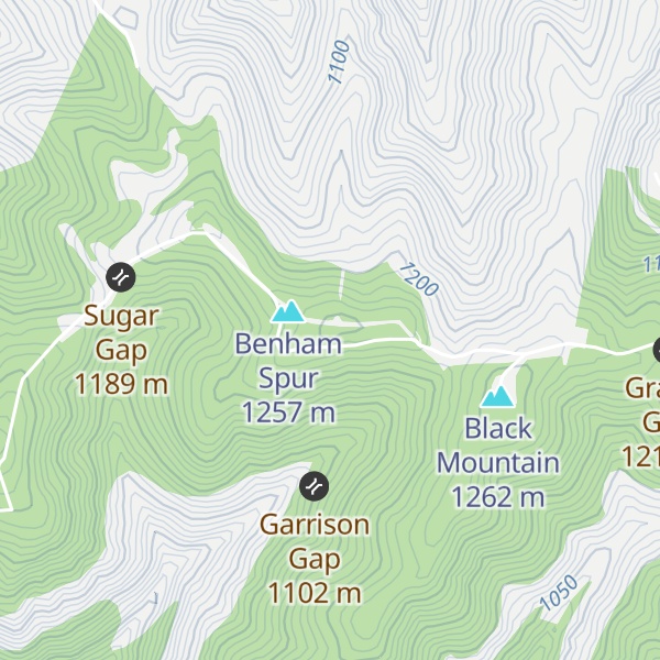 Map of Big Ridge