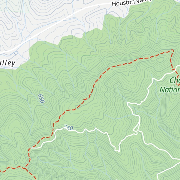 Map of Paint Mountain