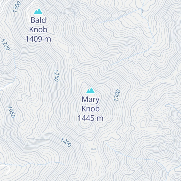Map of Mary Knob