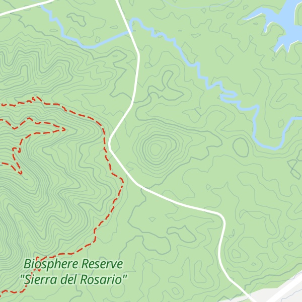 Map of Loma La Faina