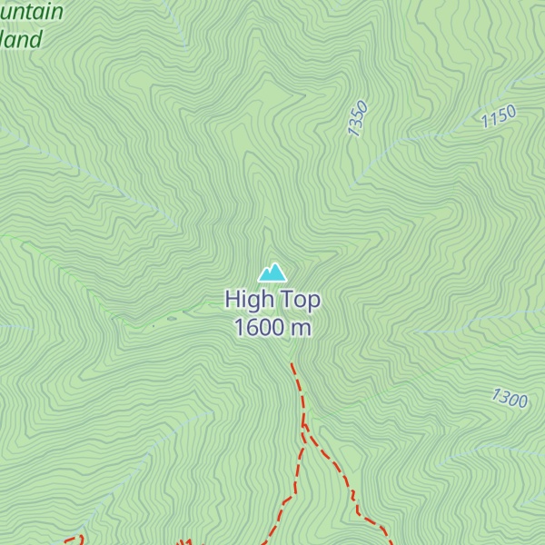 Map of High Top
