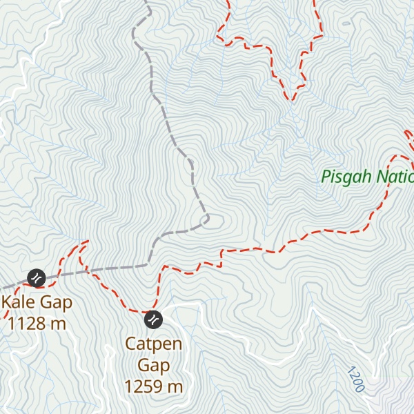 Map of Tennessee Bluff