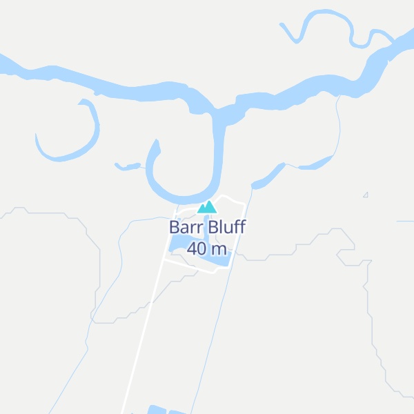 Map of Barr Bluff