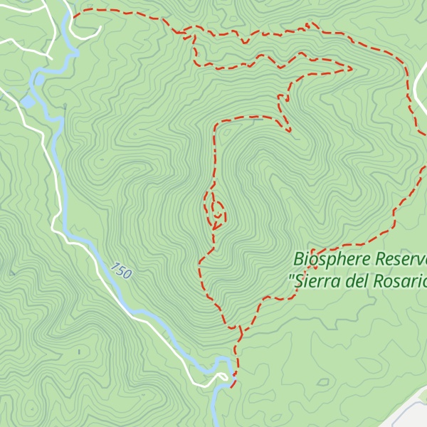 Map of Loma del Taburete