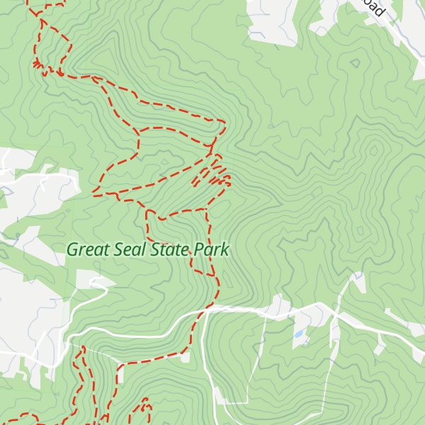 Map of Sand Hill