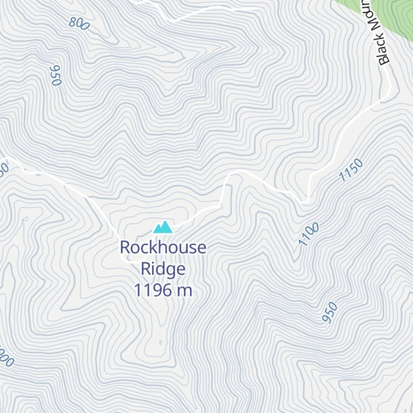 Map of Yellow Buck Spur