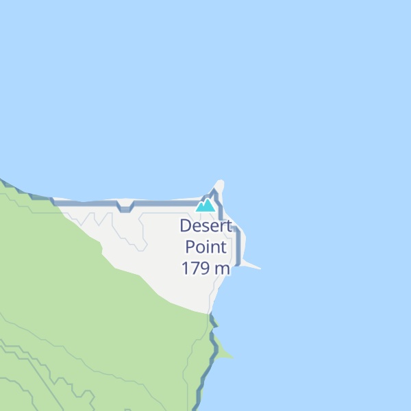 Map of Desert Point