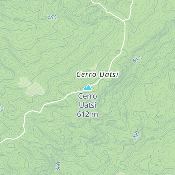 Map of Cerro Uatsi