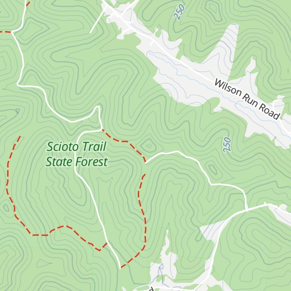Map of Mount Pisgah