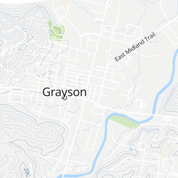 Map of City Park tourism building