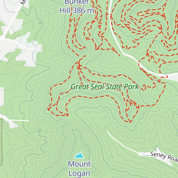 Map of Mount Ives