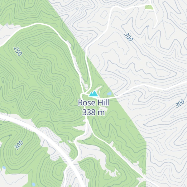 Map of Rose Hill