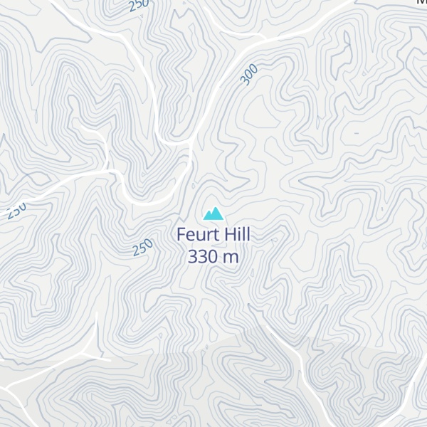 Map of Feurt Hill
