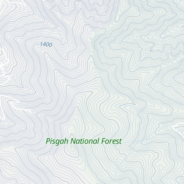 Map of Three Tree Ridge