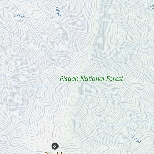 Map of Cold Spring Knob